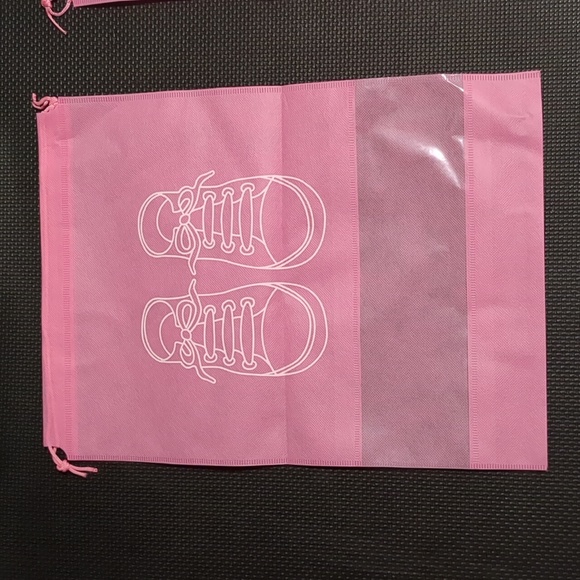 NEW - Pink Shoe Bag - Picture 2 of 3